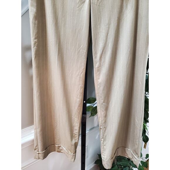 New York & Co. Women's Beige Polyester High Rise Straight Fit Dress Pant Size 10 - Picture 5 of 13